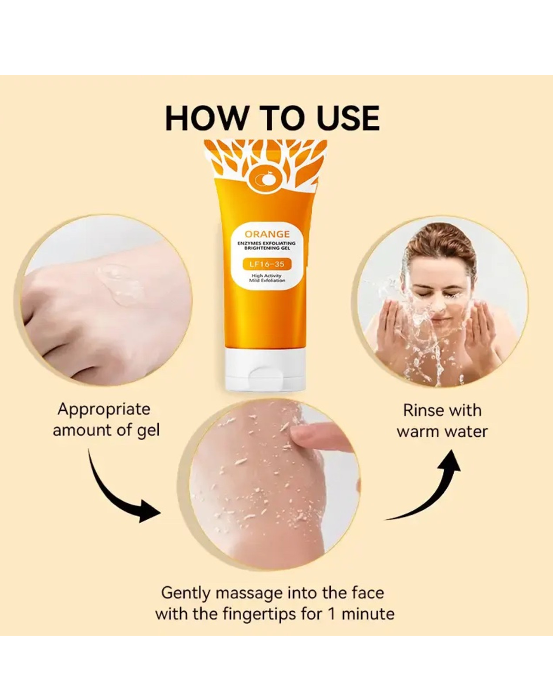 Bellevia Orange Exfoliating Gel